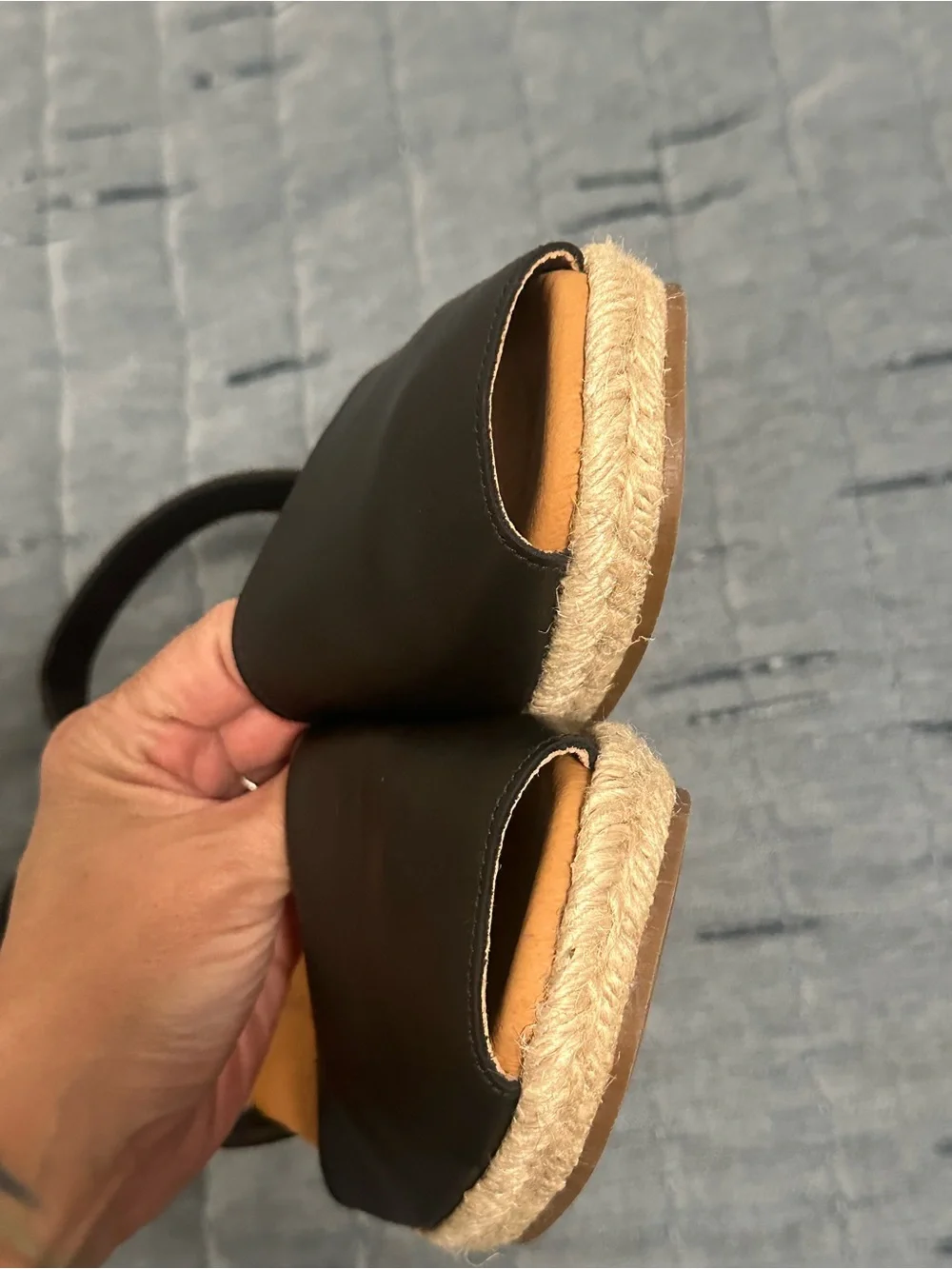 Spanish Sandal Company Espadrille Slingback Wedge